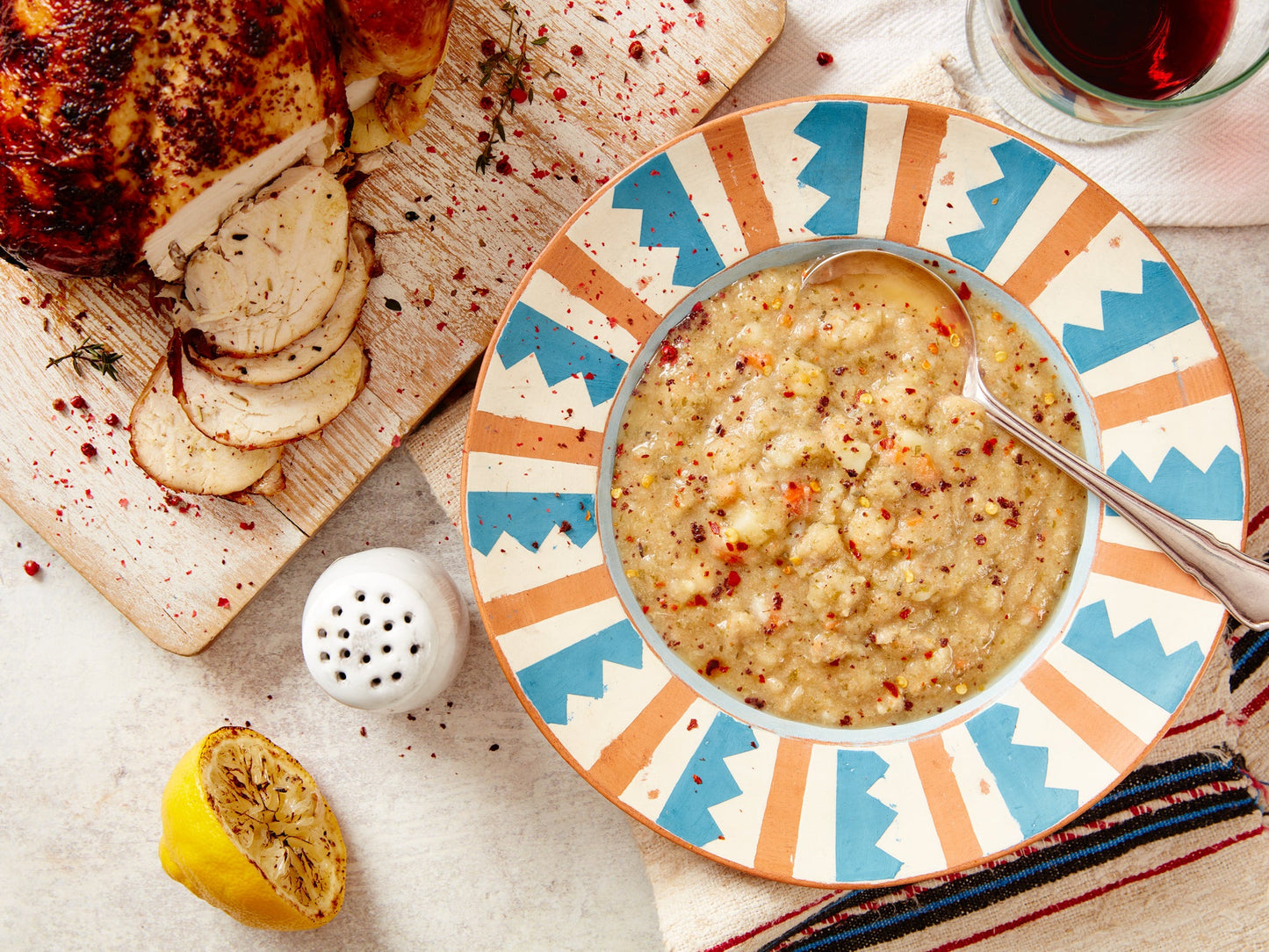 Chicken & Country Vegetables with Butterbeans Soup