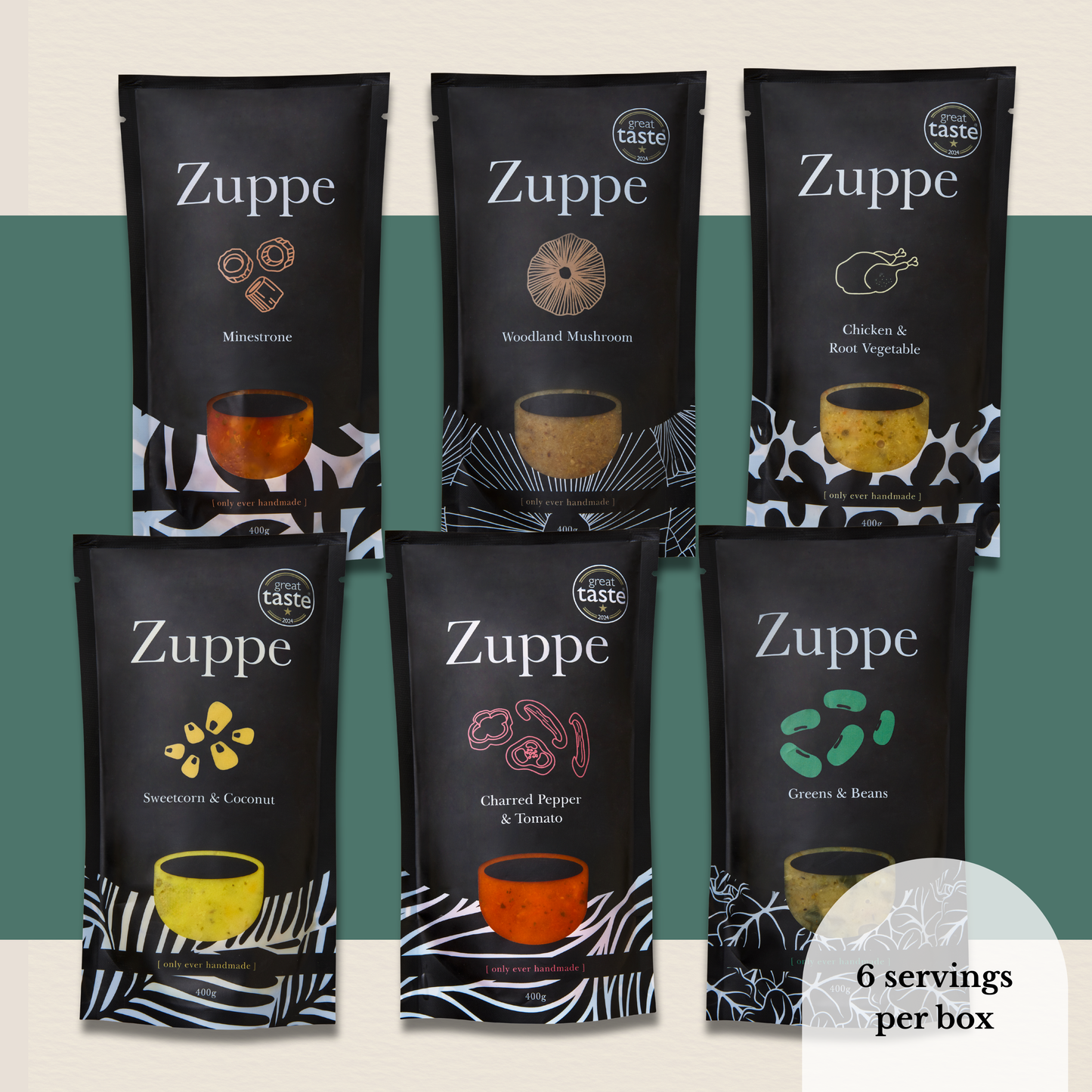 Mixed Box of 6 Packs