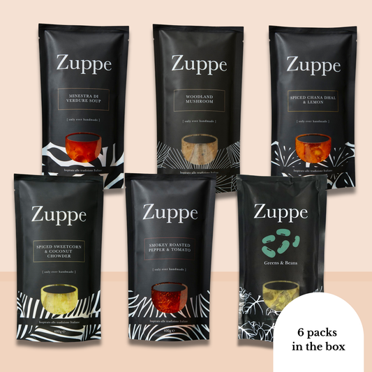 Mixed Vegetarian Box of 6 Packs